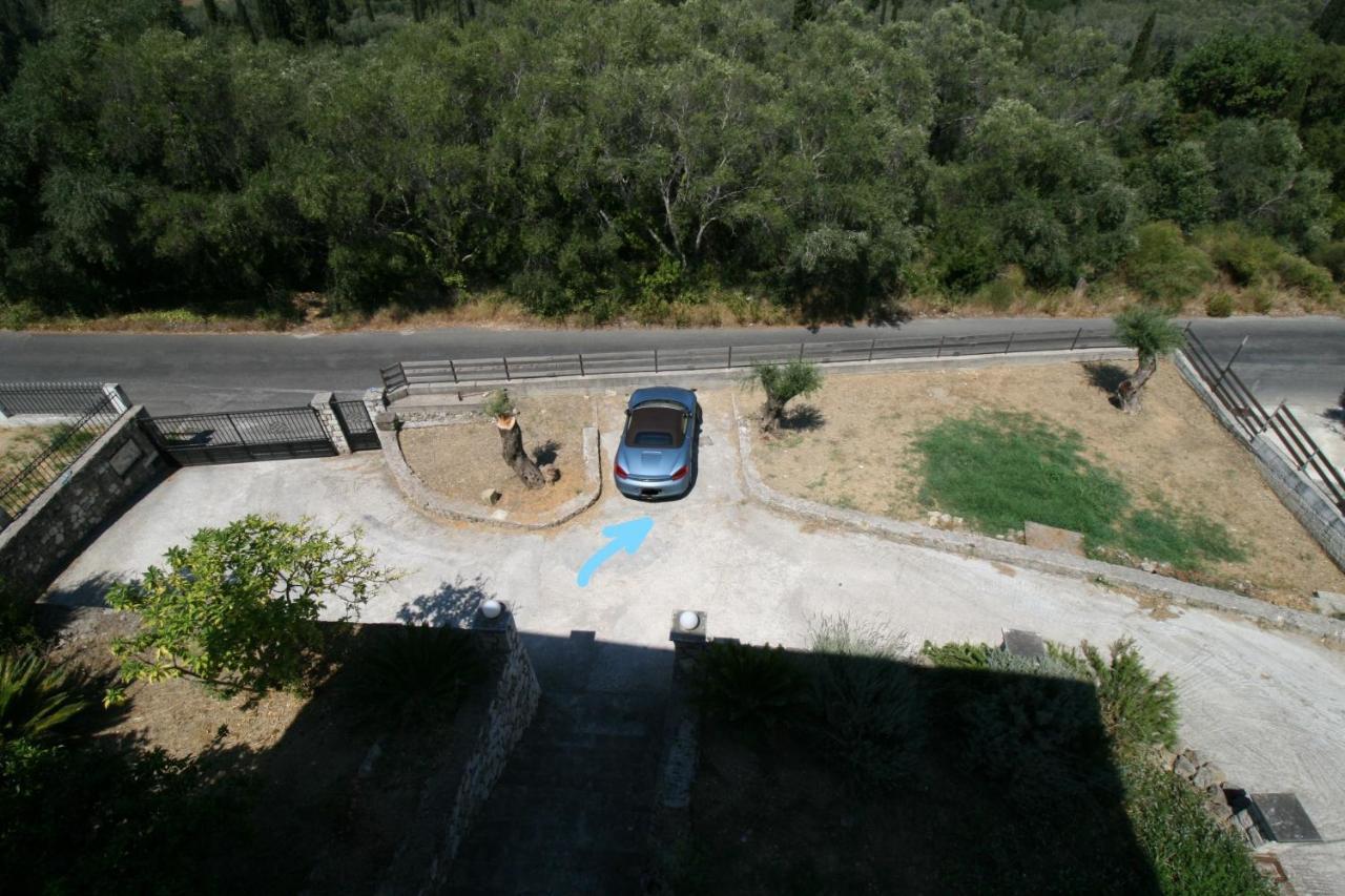 Corfu Luxury Apartment, Tranquility, Mountain & Sea Views Agios Gordios  Exterior foto